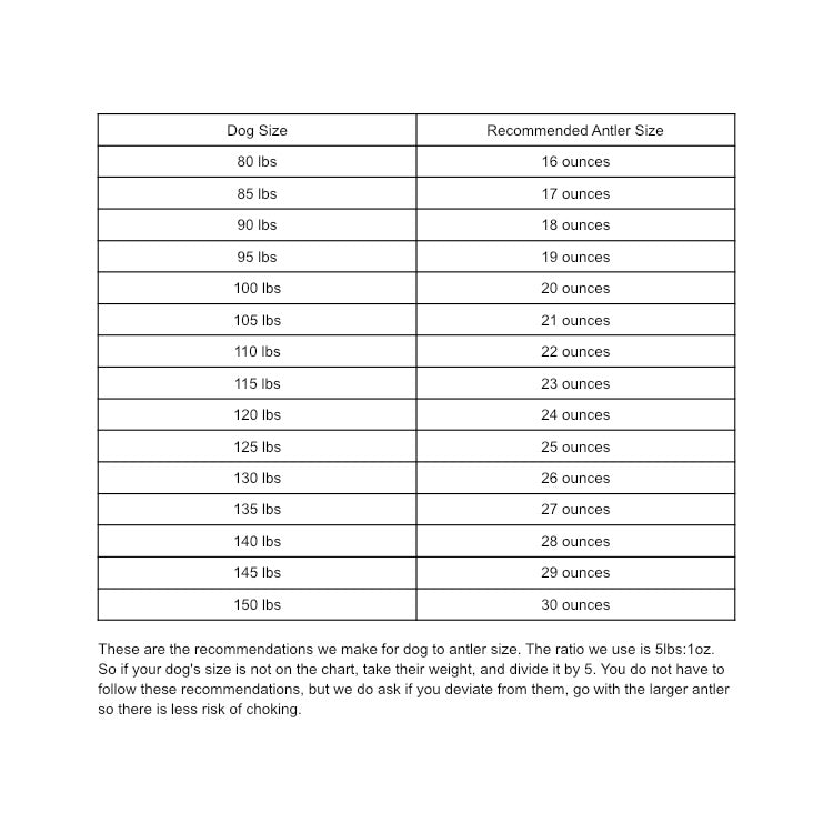 Large Aggressive Antler Chew